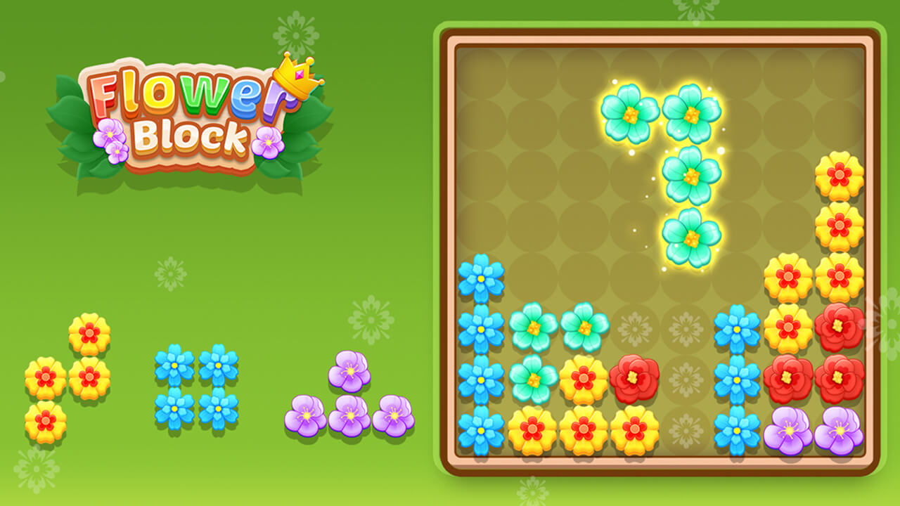 Image Flower Block